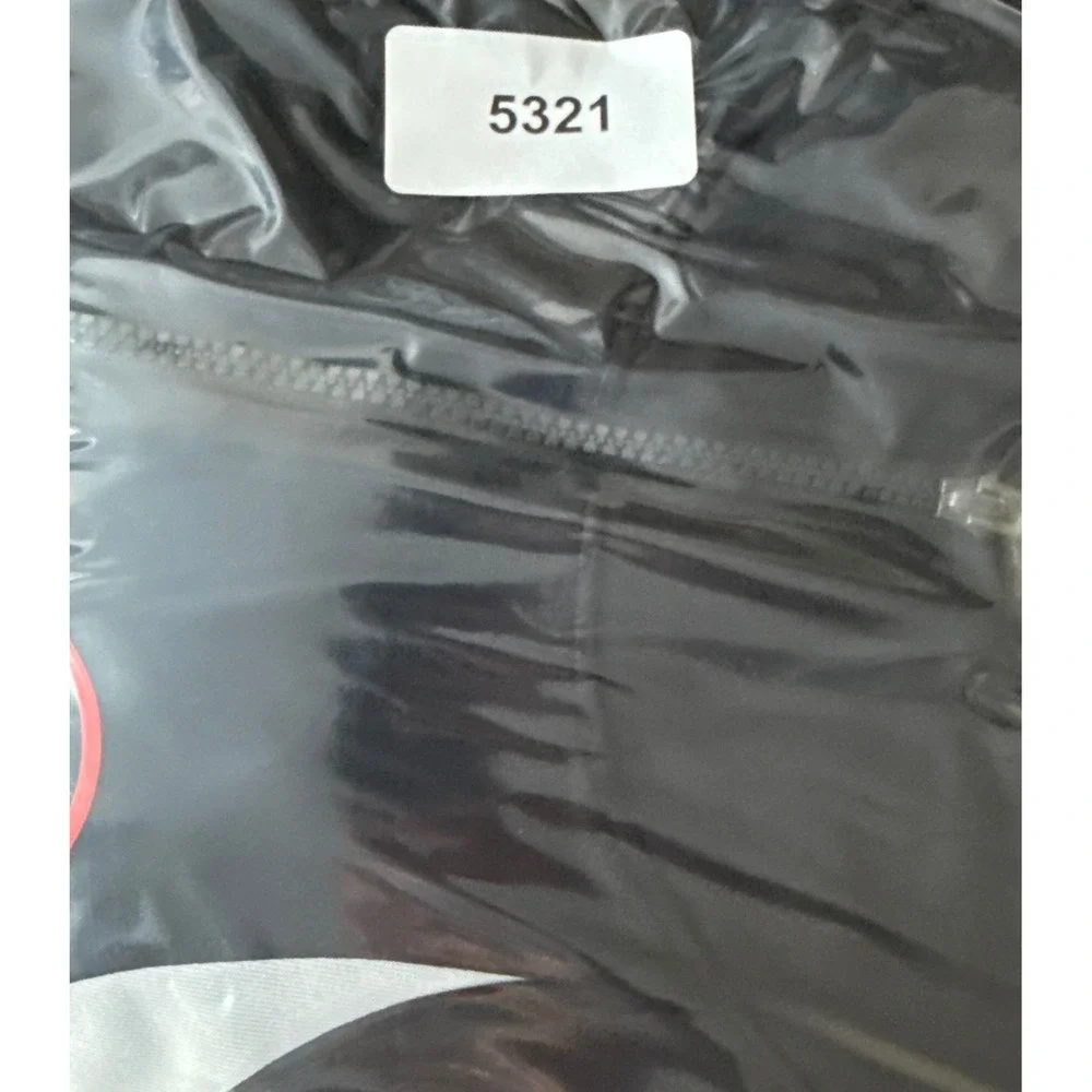 Jordan Jumpman Track Jacket Black White Red Full Zip Men XL Basketball Gym Stain